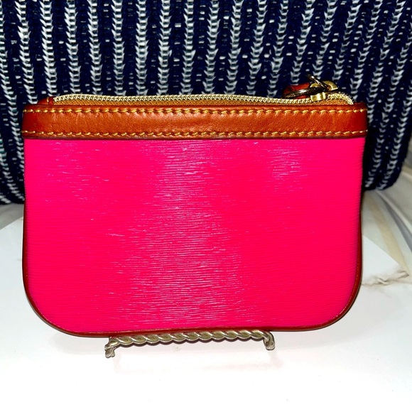 Dooney & Bourke Cork Leather Wristlet, Pink - Picture 9 of 13